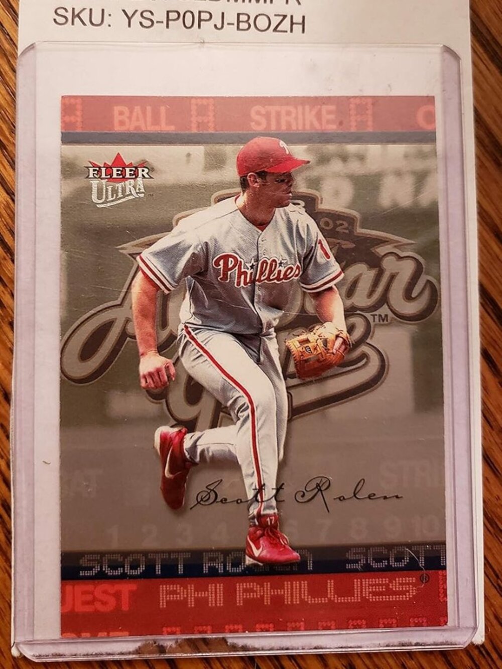 2002 Fleer Skybox International® SCOTT ROLEN, Philadelphia Phillies™ Fleer Ultra